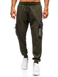 Bolf Herren Sporthose Bargohose Joggers Grün  K18