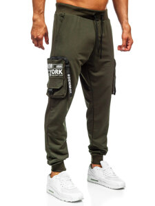 Bolf Herren Sporthose Bargohose Joggers Grün  K20