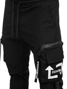 Bolf Herren Sporthose Bargohose Joggers Schwarz  K13