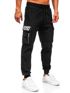 Bolf Herren Sporthose Bargohose Joggers Schwarz  K16