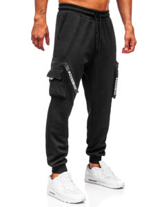 Bolf Herren Sporthose Bargohose Joggers Schwarz  K18