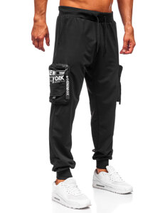 Bolf Herren Sporthose Bargohose Joggers Schwarz  K20