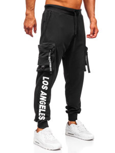 Bolf Herren Sporthose Bargohose Joggers Schwarz  K21