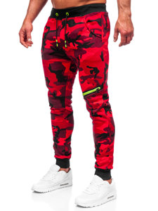 Bolf Herren Sporthose Camo Rot  KK04