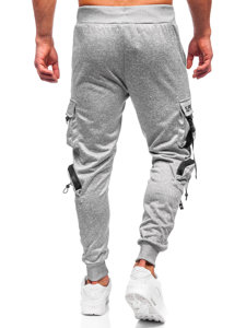 Bolf Herren Sporthose Cargohose Jogger Pants Grau  HS7176