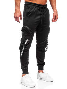 Bolf Herren Sporthose Cargohose Jogger Pants Schwarz  HS7172