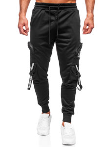 Bolf Herren Sporthose Cargohose Jogger Pants Schwarz  HS7172