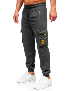 Bolf Herren Sporthose Cargohose Joggers Anthrazit  JX6359