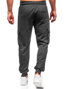 Bolf Herren Sporthose Cargohose Joggers Anthrazit  JX6360