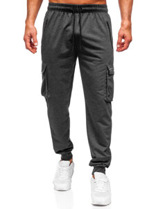 Bolf Herren Sporthose Cargohose Joggers Anthrazit  JX6360