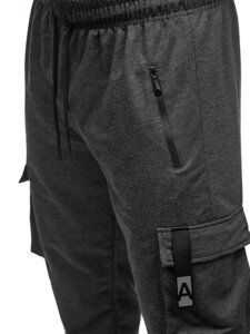 Bolf Herren Sporthose Cargohose Joggers Anthrazit  JX6362