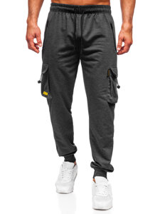 Bolf Herren Sporthose Cargohose Joggers Anthrazit  JX6363