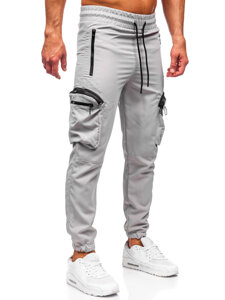 Bolf Herren Sporthose Cargohose Joggers Grau  HSS296