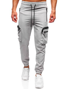 Bolf Herren Sporthose Cargohose Joggers Grau  HSS296