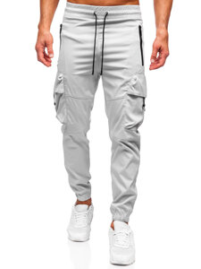 Bolf Herren Sporthose Cargohose Joggers Grau  HSS299