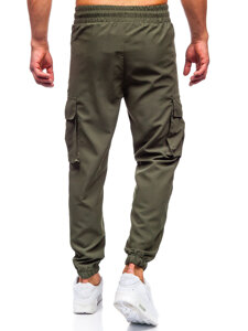 Bolf Herren Sporthose Cargohose Joggers Grün  HSS298