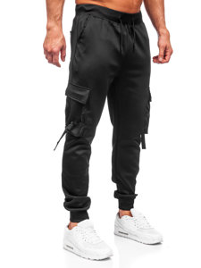 Bolf Herren Sporthose Cargohose Joggers Schwarz  8K1118