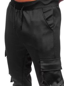 Bolf Herren Sporthose Cargohose Joggers Schwarz  8K1118