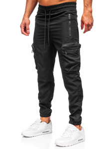 Bolf Herren Sporthose Cargohose Joggers Schwarz  HSS296