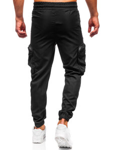 Bolf Herren Sporthose Cargohose Joggers Schwarz  HSS296