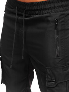 Bolf Herren Sporthose Cargohose Joggers Schwarz  HSS298