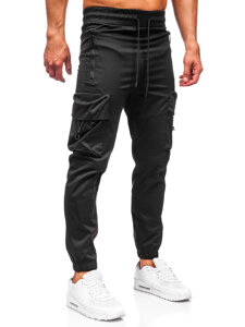 Bolf Herren Sporthose Cargohose Joggers Schwarz  HSS299