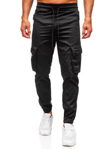 Bolf Herren Sporthose Cargohose Joggers Schwarz  HSS300