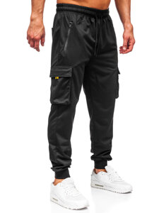 Bolf Herren Sporthose Cargohose Joggers Schwarz  JX6359