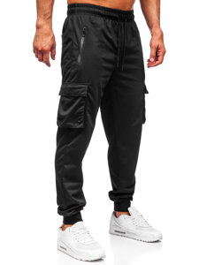 Bolf Herren Sporthose Cargohose Joggers Schwarz  JX6360