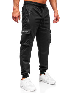 Bolf Herren Sporthose Cargohose Joggers Schwarz  JX6362