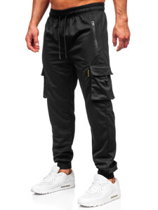 Bolf Herren Sporthose Cargohose Joggers Schwarz  JX6363