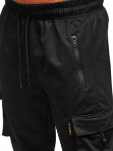 Bolf Herren Sporthose Cargohose Joggers Schwarz  JX6363