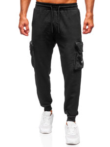 Bolf Herren Sporthose Cargohose Joggers Schwarz K17