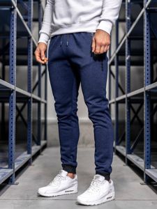 Bolf Herren Sporthose Dunkelblau AM72