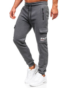 Bolf Herren Sporthose Jogger Pants Cargohose Anthrazit JX6028