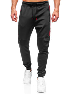 Bolf Herren Sporthose Jogger Pants Cargohose Schwarz  K10283