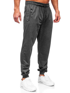 Bolf Herren Sporthose Jogger Pants Schwarzgrau  JX6103