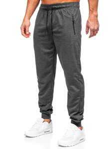 Bolf Herren Sporthose Jogger Pants Schwarzgrau  JX6105