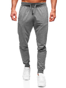 Bolf Herren Sporthose Jogger Pants Schwarzgrau  XW02