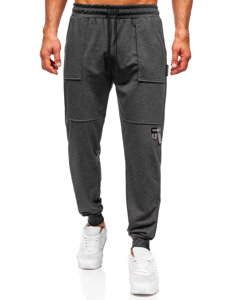 Bolf Herren Sporthose Joggers Anthrazit  JX6365