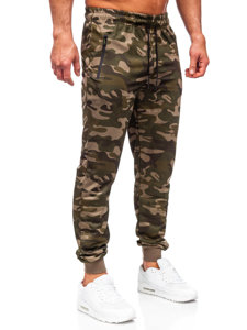 Bolf Herren Sporthose Joggers Camo Grün  JX6185