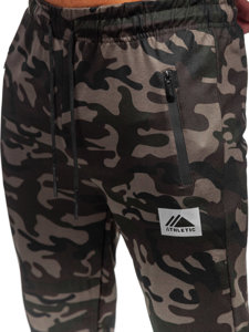 Bolf Herren Sporthose Joggers Camo Khaki  JX6186