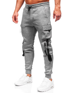 Bolf Herren Sporthose Joggers Cargohose Grau  HSS020