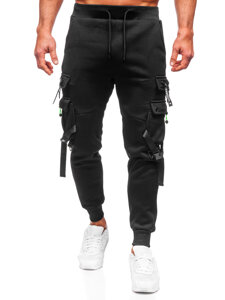 Bolf Herren Sporthose Joggers Cargohose Schwarz  HSS015