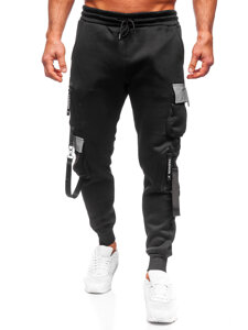 Bolf Herren Sporthose Joggers Cargohose Schwarz  HSS020