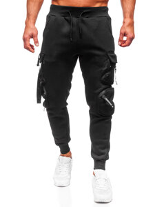 Bolf Herren Sporthose Joggers Cargohose Schwarz  HSS118