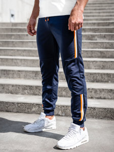 Bolf Herren Sporthose Joggers Dunkelblau  K10336A