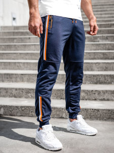 Bolf Herren Sporthose Joggers Dunkelblau  K10336A