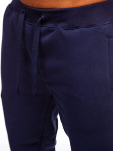 Bolf Herren Sporthose Joggers Dunkelblau  MS002