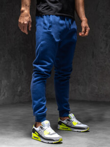 Bolf Herren Sporthose Joggers Kobaltblau  XW01-C